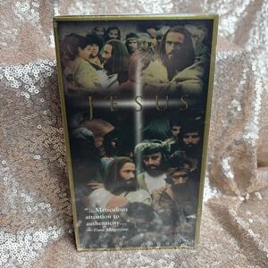 Jesus Film VHS Movie 1979 Warner Brothers Brian Deacon Religious Epic New Sealed